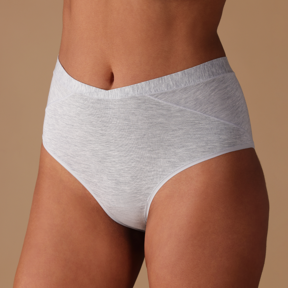 the everyday high waisted - heather grey