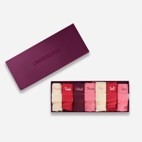 The Days of the Week Thong Set