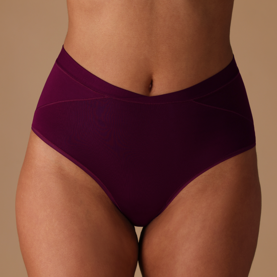 The Everyday High Waisted - Berry