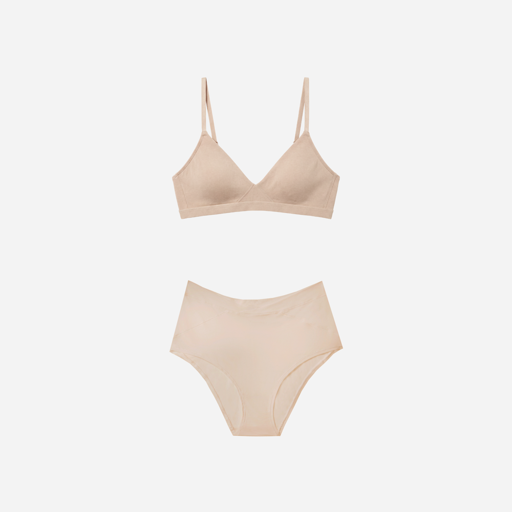 the soft matching set - sand